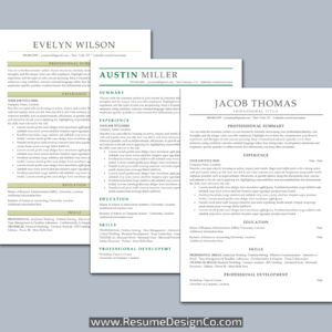 ATS Friendly Resume Template for MS Word, Professional ATS CV Template
