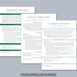 ATS Friendly Resume Template for MS Word, Professional ATS CV Template