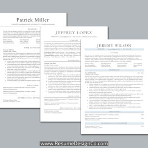 ATS Friendly Resume Template for MS Word, Professional ATS CV Template