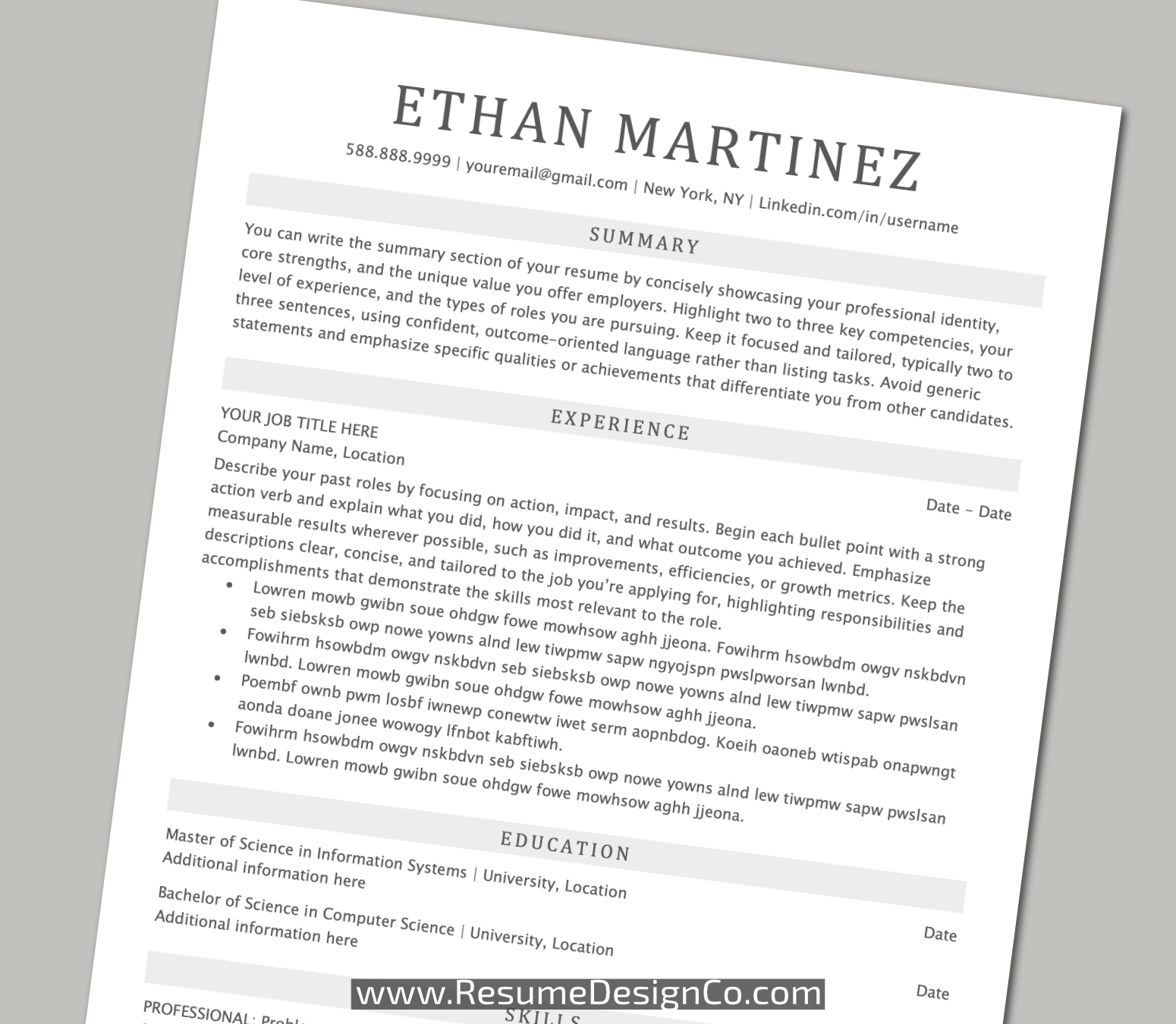 resumedesigcon.com-ats resume