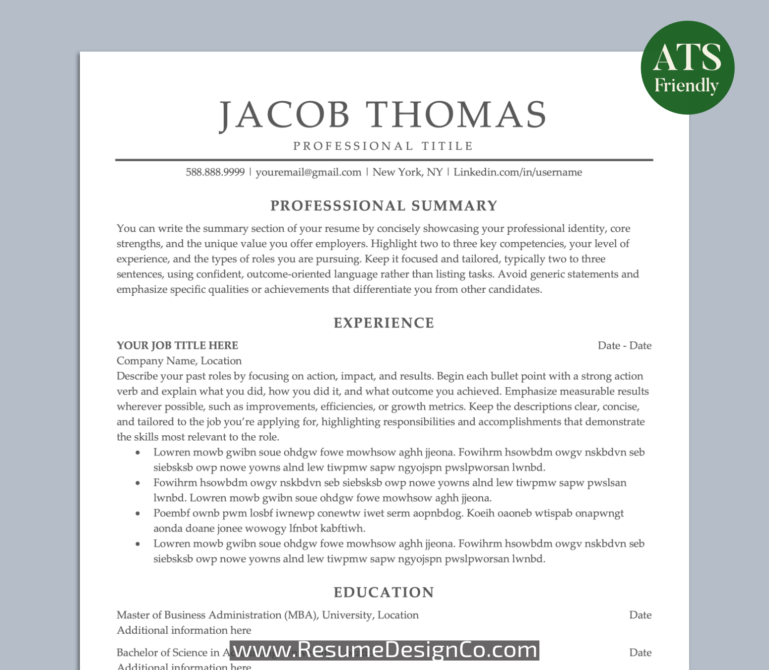resumedesigcon.com-ats resume